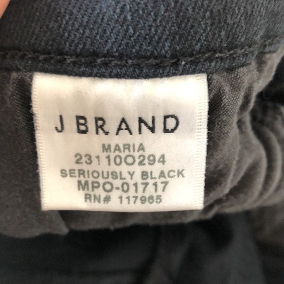 J Brand skinny Jean. Black. Size 31 - Picture 3 of 4